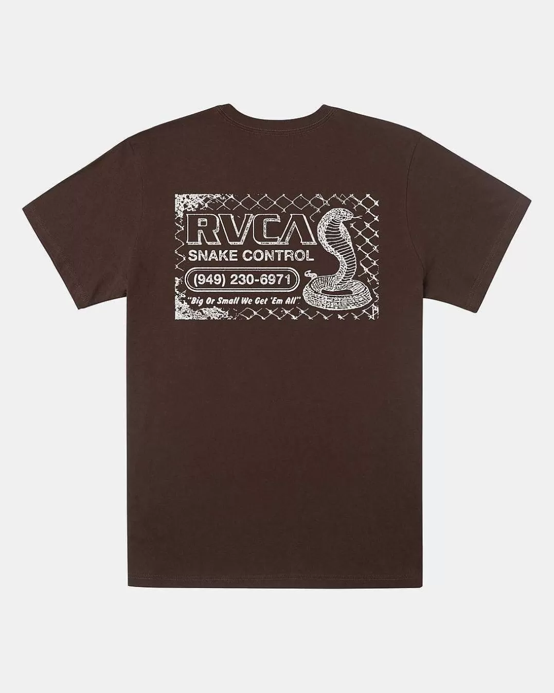 T-Shirt De Controle De Serpente Para Meninos>RVCA Sale