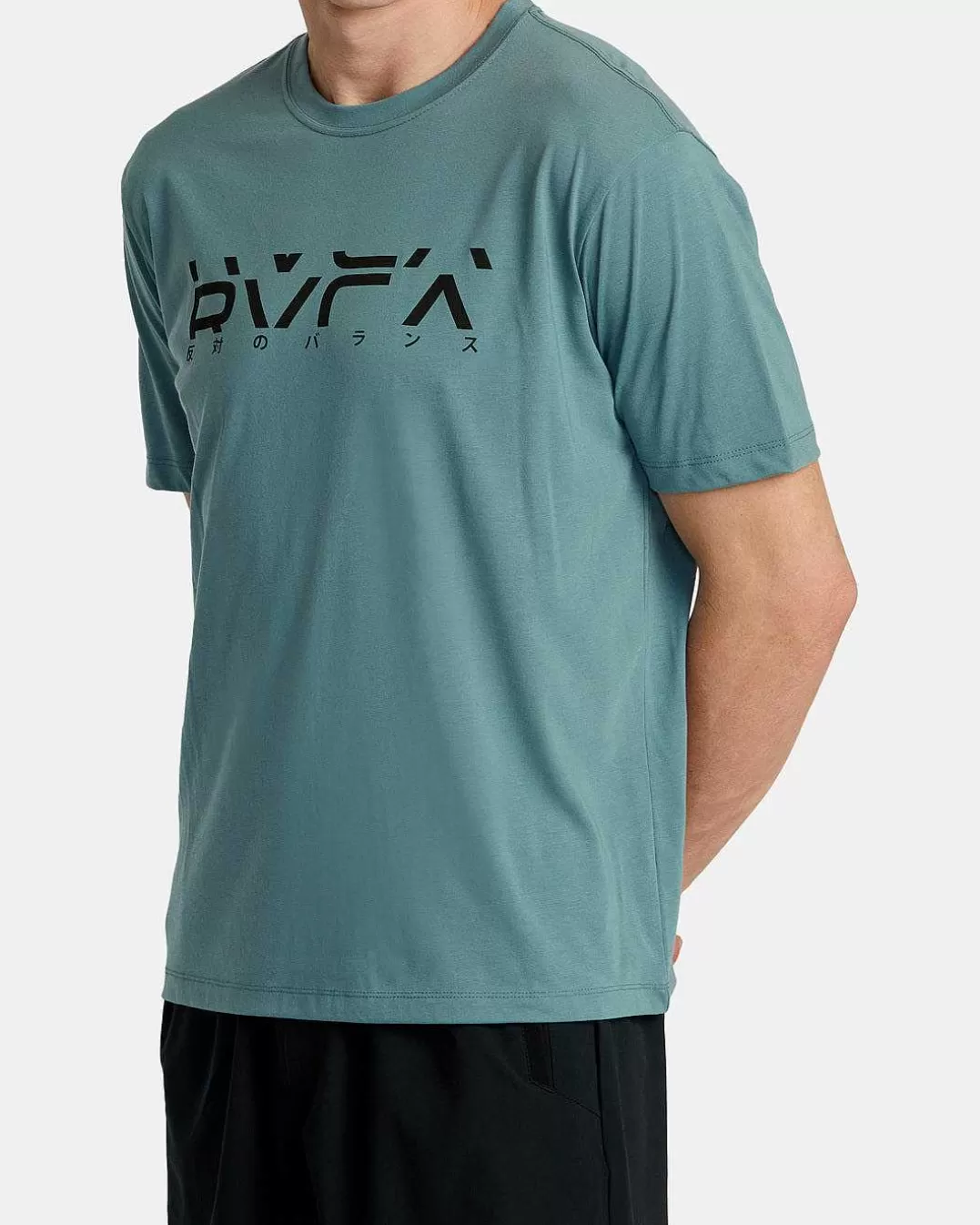 T-Shirt De Manga Curta De Secao Grande>RVCA Shop