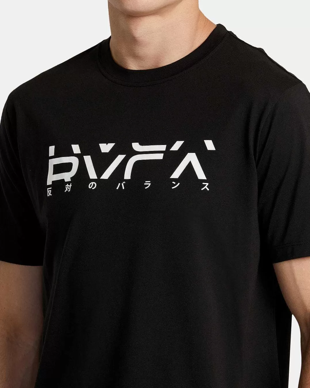 T-Shirt De Manga Curta De Secao Grande>RVCA Cheap