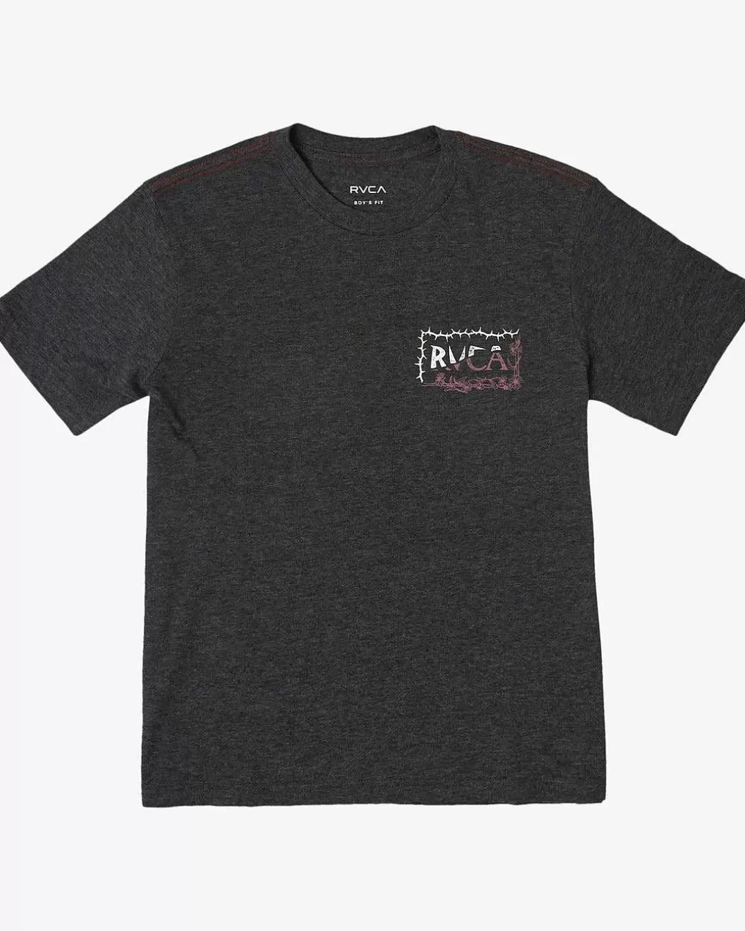 T-Shirt De Manga Curta Sharp Split Para Meninos>RVCA Hot