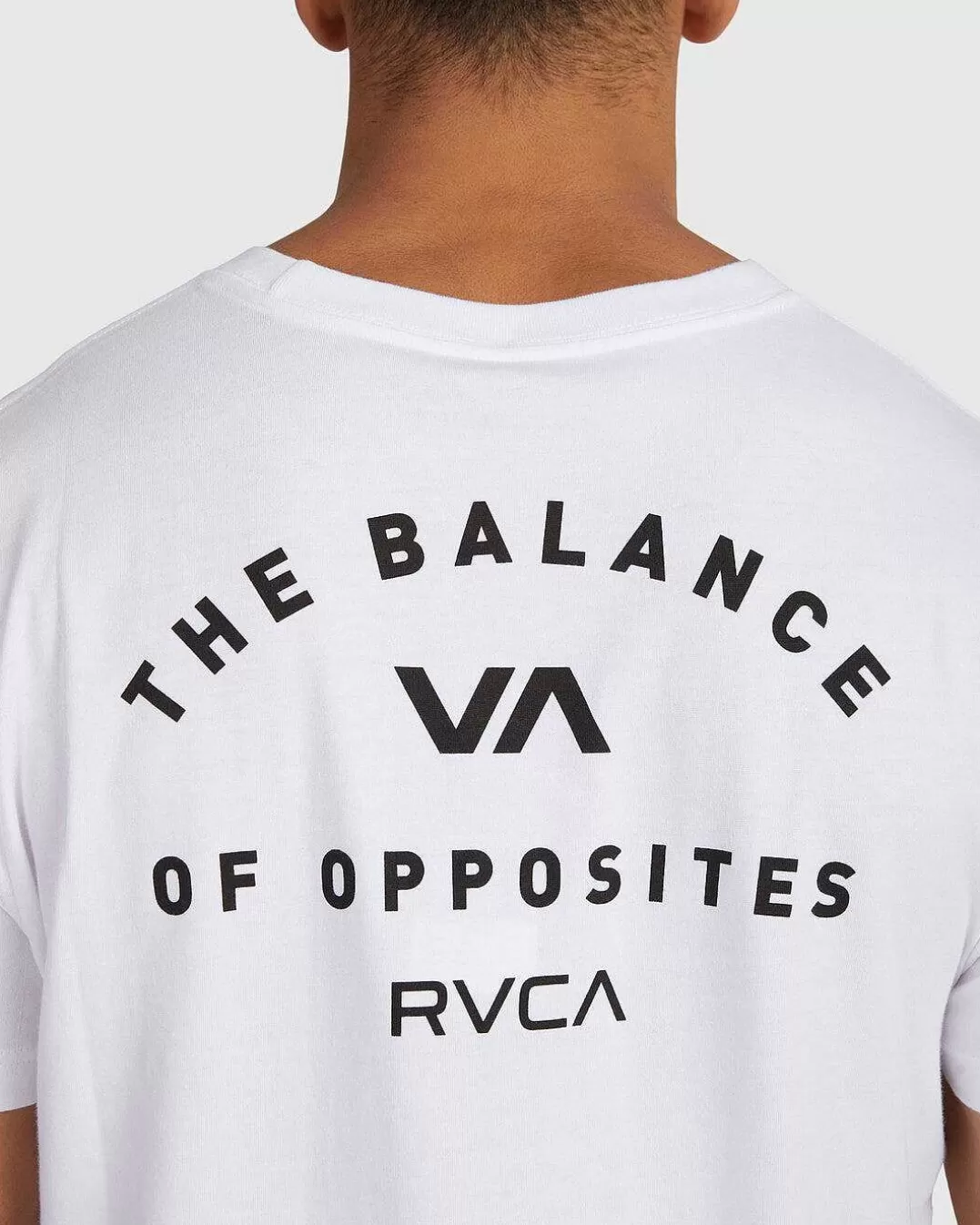 T-Shirt De Manga Curta Va Arch>RVCA Flash Sale