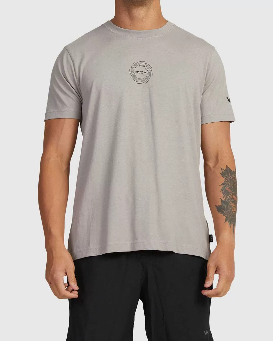 T-Shirt De Manga Curta Vortex>RVCA Clearance