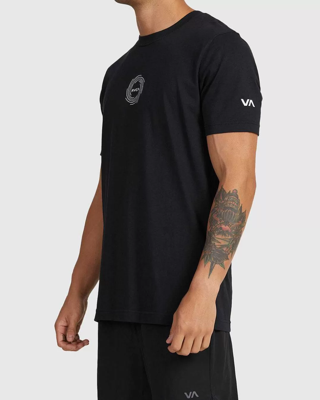 T-Shirt De Manga Curta Vortex>RVCA Hot