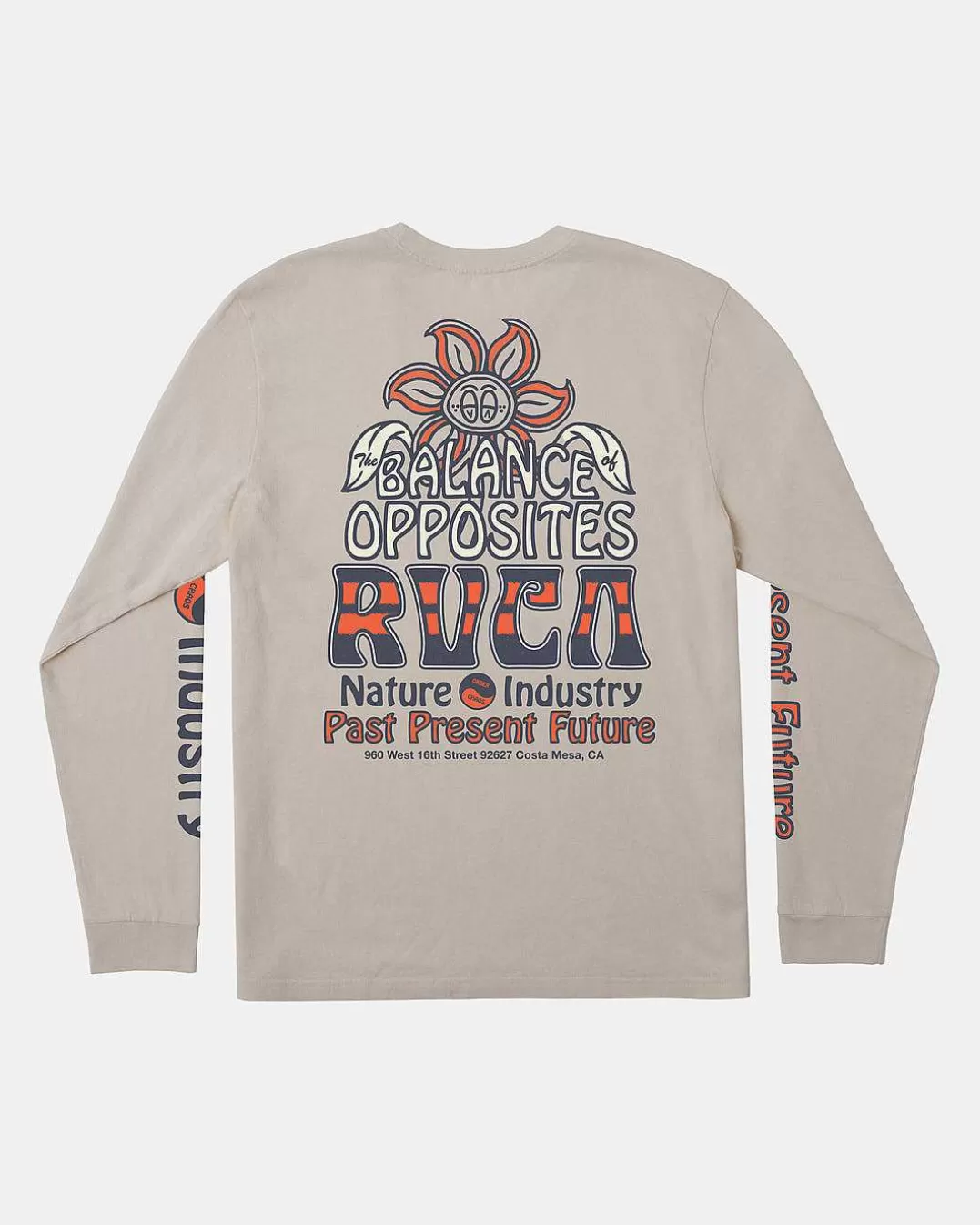 T-Shirt Manga Comprida Crescimento Positivo>RVCA Best