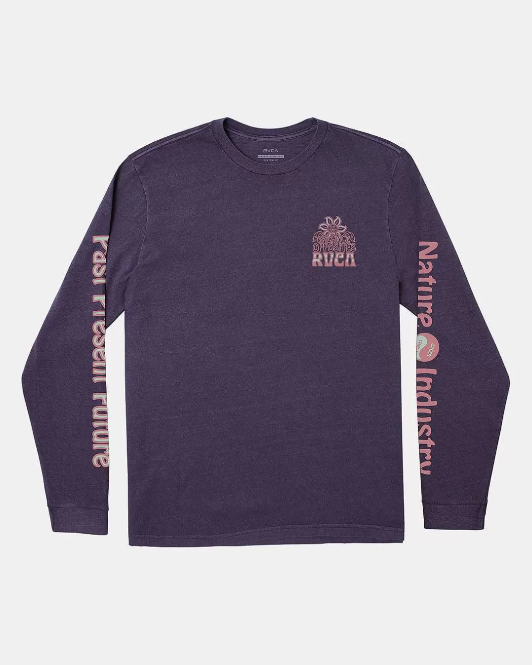 T-Shirt Manga Comprida Crescimento Positivo>RVCA Hot