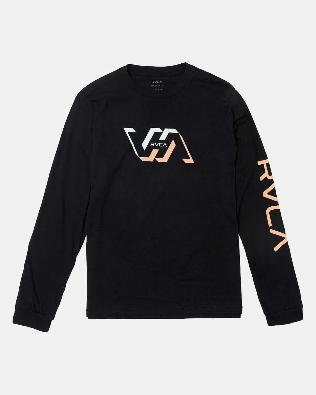 T-Shirt Manga Comprida Facetas>RVCA Clearance