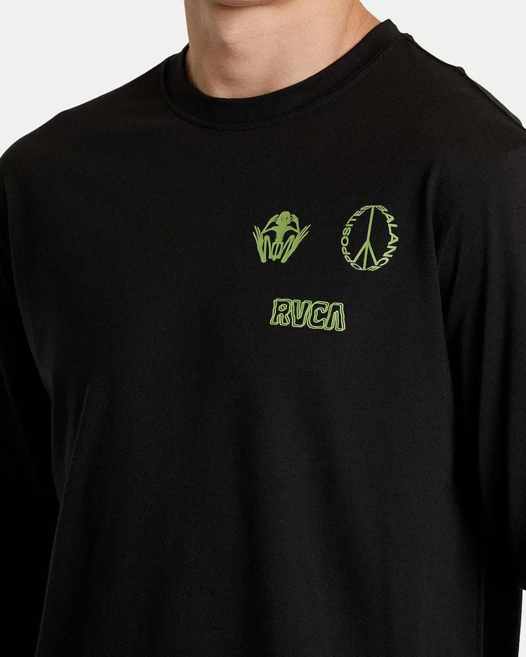 T-Shirt Manga Comprida Relic Stack>RVCA Flash Sale