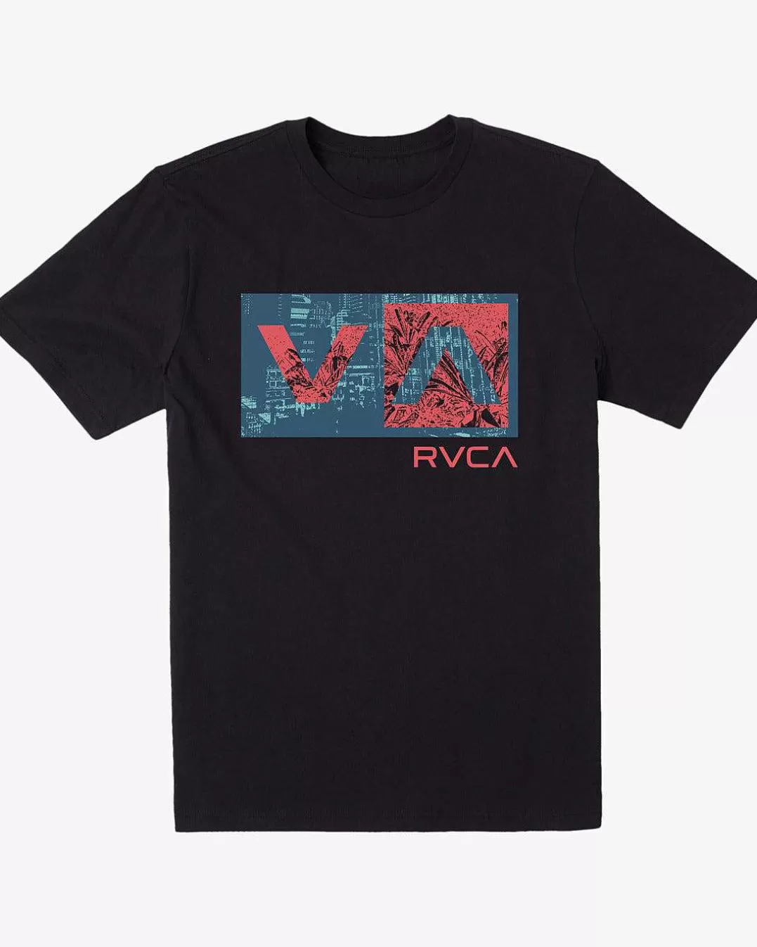 T-Shirt Manga Curta Balance Box>RVCA Discount