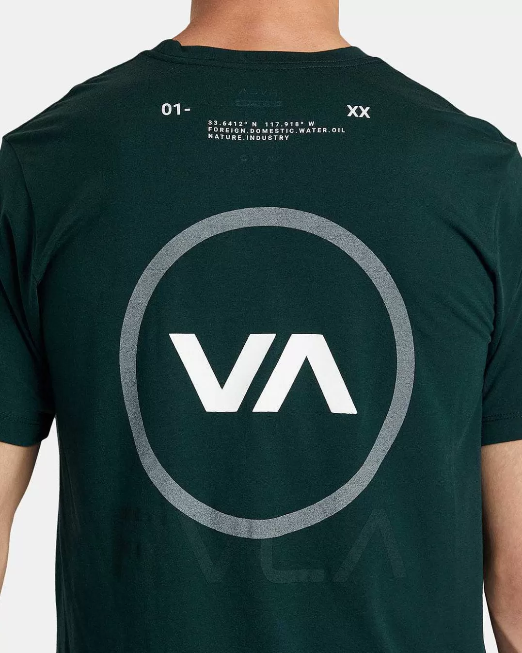 T-Shirt Manga Curta Base Refletiva>RVCA Hot