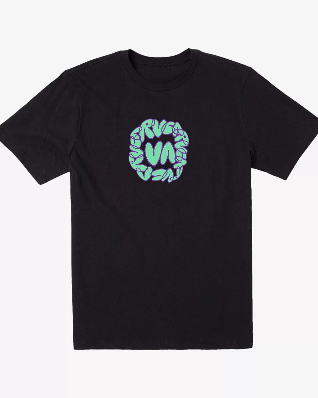 T-Shirt Manga Curta Circulo Esquerdo>RVCA Fashion