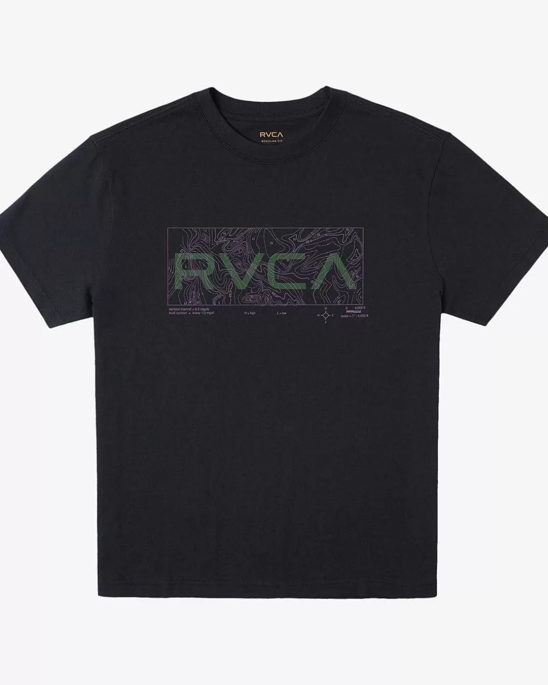 T-Shirt Manga Curta Grande Topo>RVCA Hot