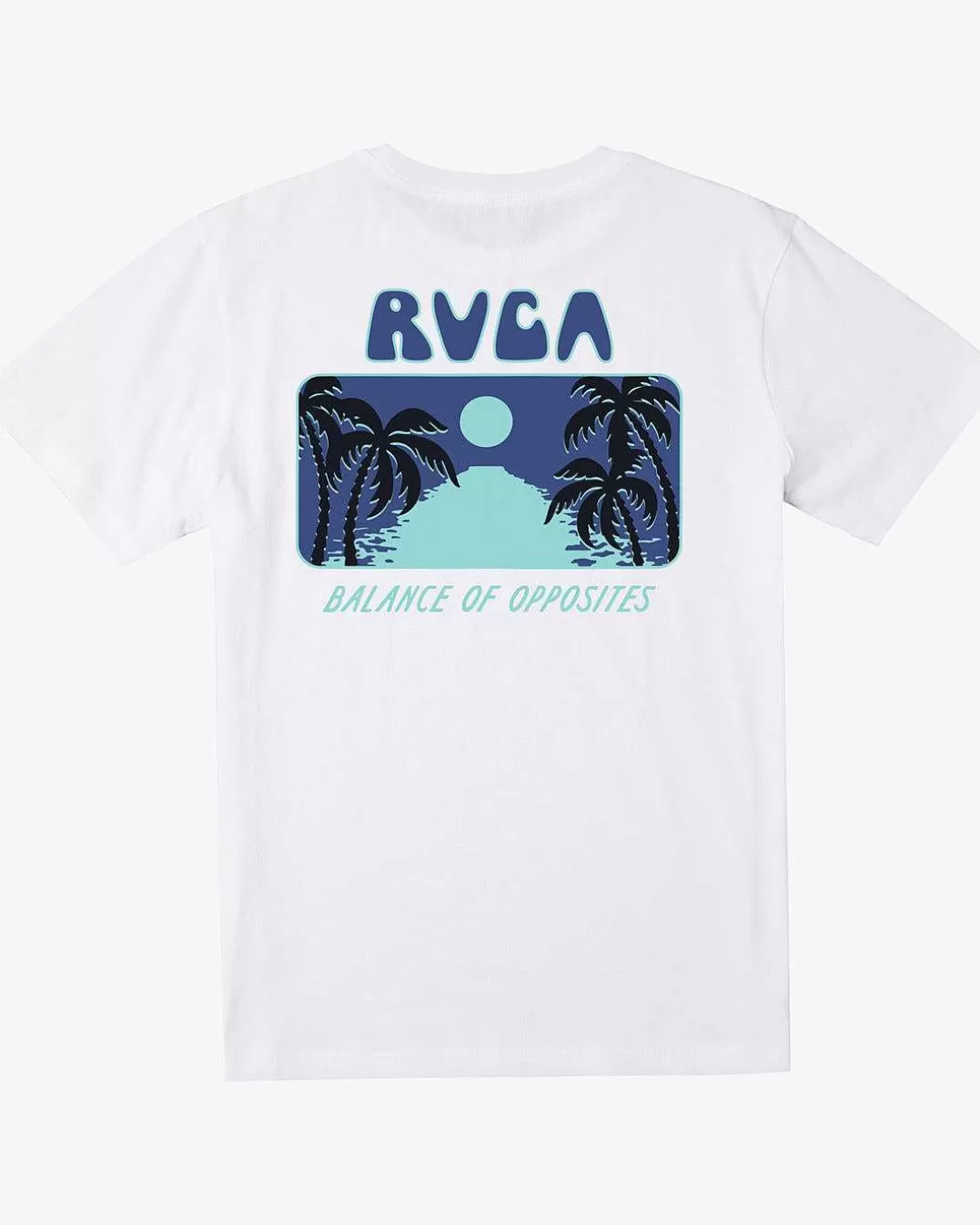 T-Shirt Manga Curta Lagoa Azul>RVCA Best