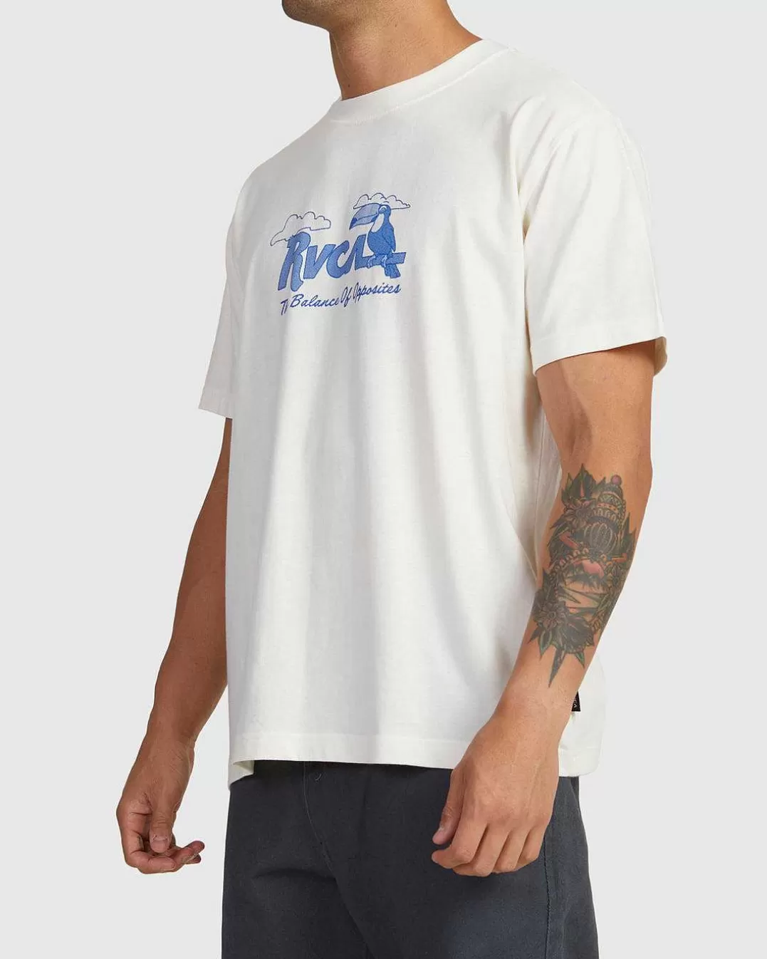 T-Shirt Manga Curta Tropicana>RVCA Cheap