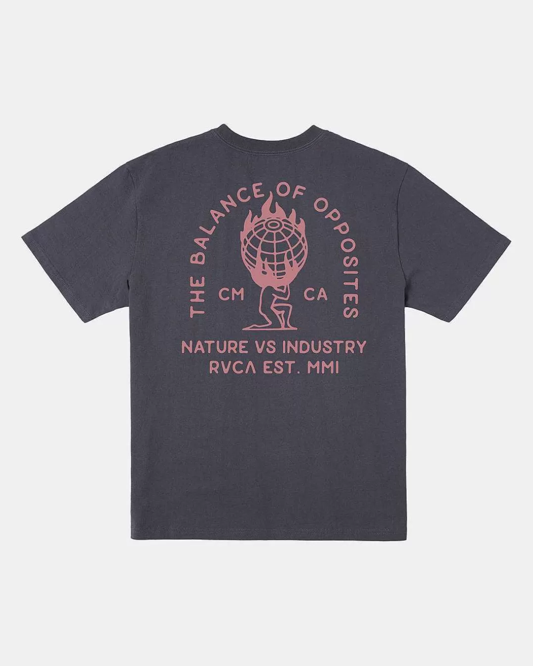 T-Shirt Peso Mundial>RVCA Clearance