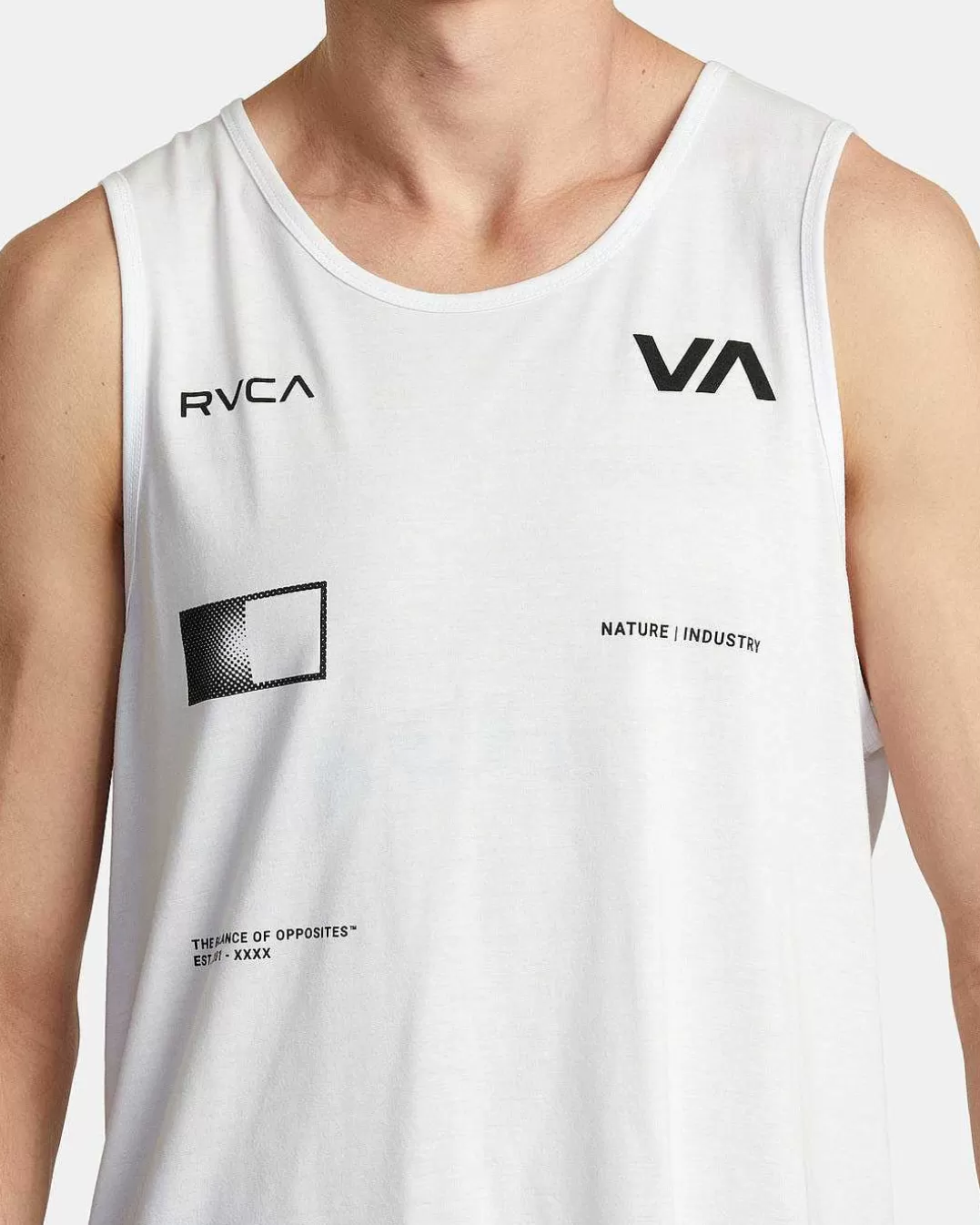 T-Shirt Tanque De Radiacao>RVCA Sale