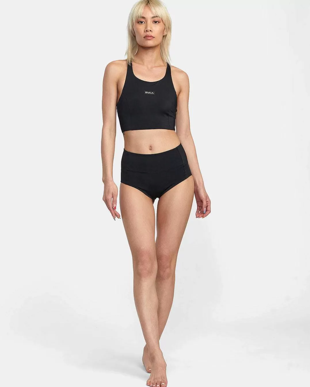 Va Essential Solid Gola Alta Racerback Swim Top>RVCA Clearance