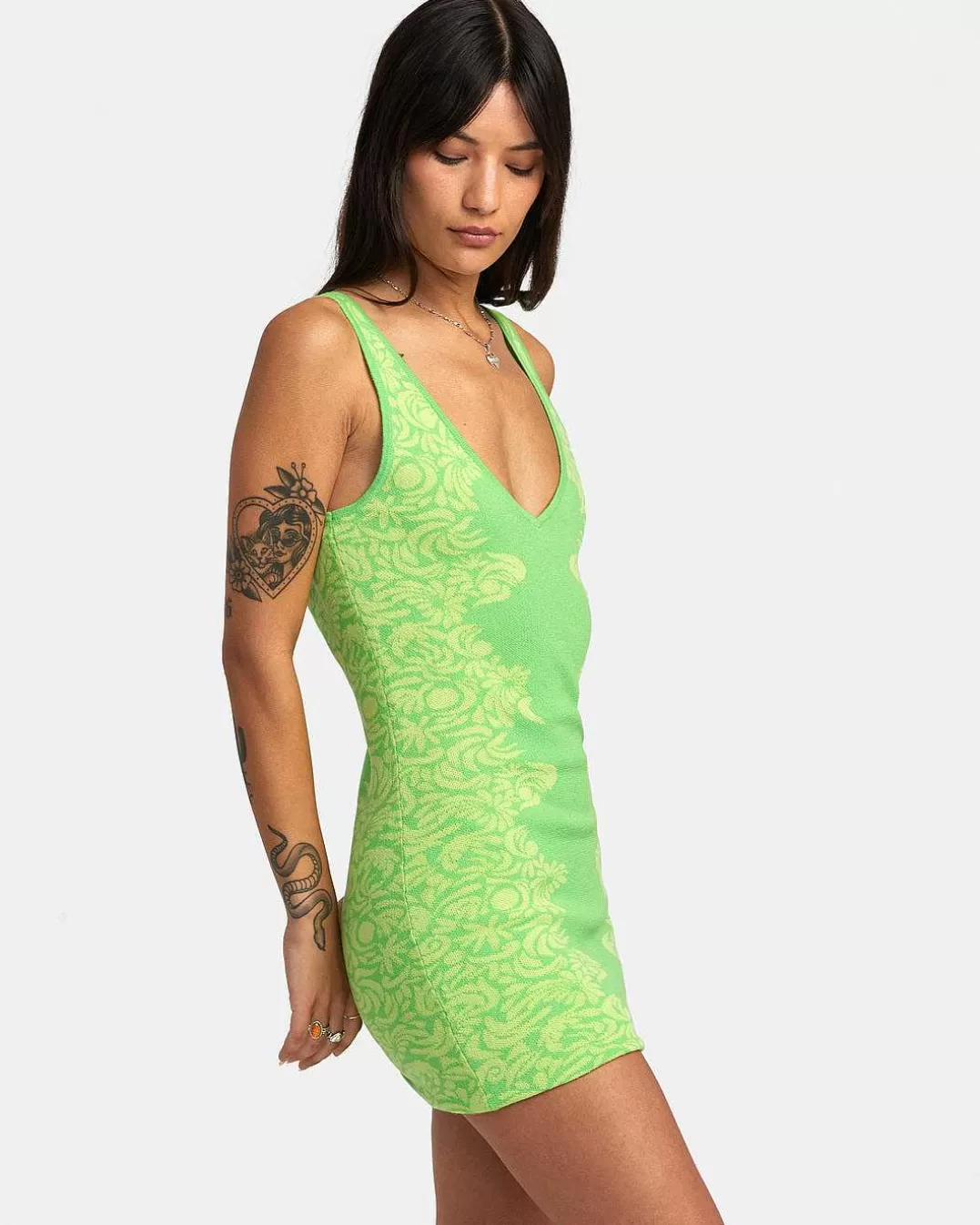 Vestido Bodycon De Malha Mai Tai>RVCA Online