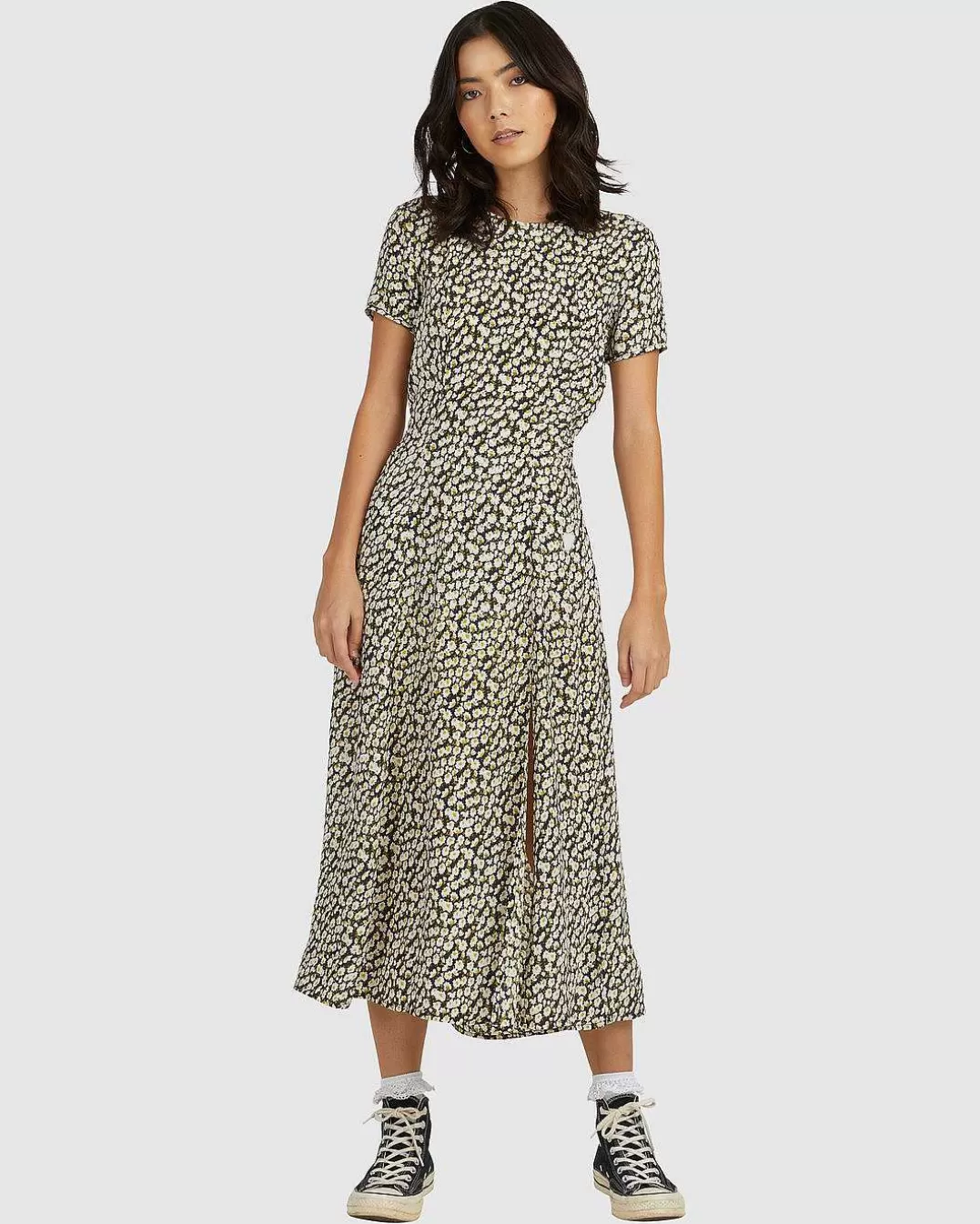 Vestido Midi Dreamscape>RVCA Discount