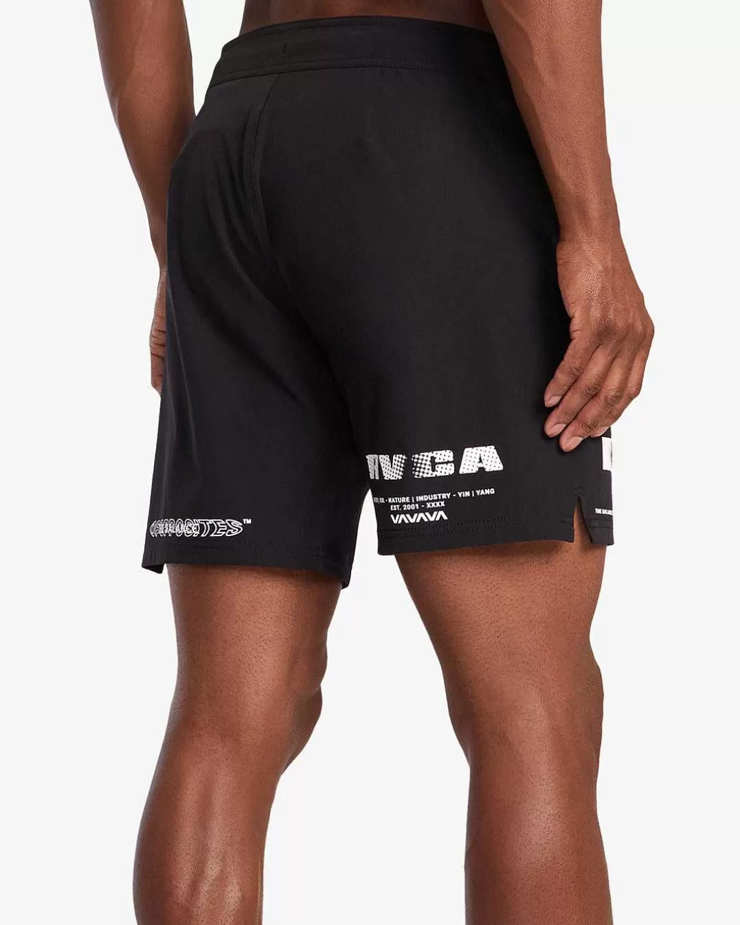 Walkshorts De Cintura Elastica Fight Scrapper 15">RVCA Best